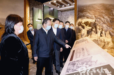 山东省委书记李干杰在淄博调研